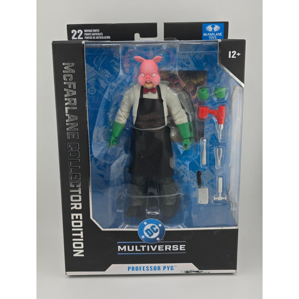 Damaged Box McFarlane Multiverse Professor Pyg Batman Collector Edition Fig